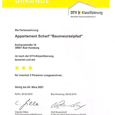 Scharf Apartman Bad Harzburg